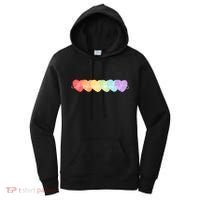 Neurodiversity Autism Awareness Hearts Women's Hoodie thumb 0
