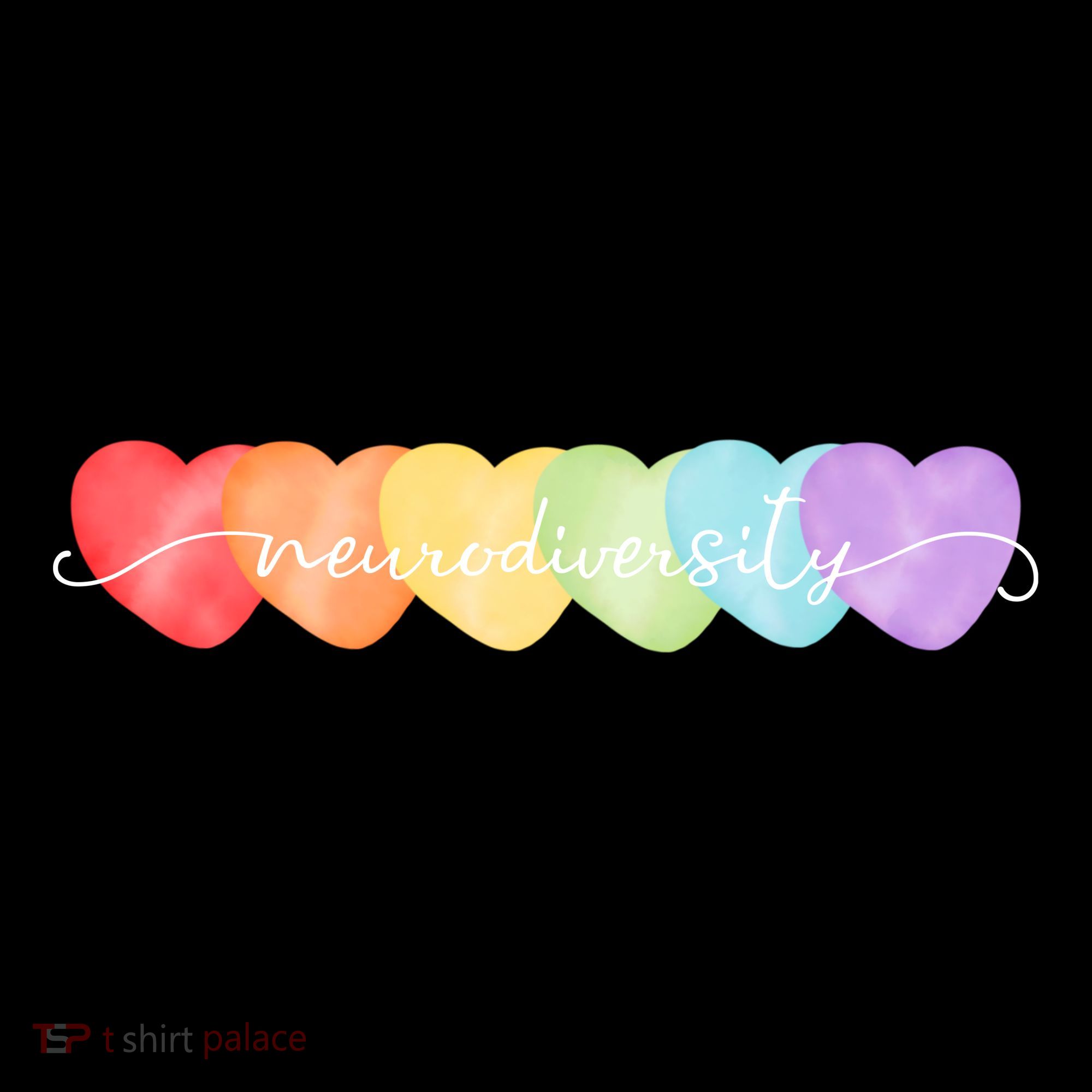 Neurodiversity Autism Awareness Hearts Mousepad