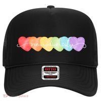 Neurodiversity Autism Awareness Hearts Hat thumb 0