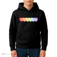 Neurodiversity Autism Awareness Hearts Kids Hoodie thumb 4