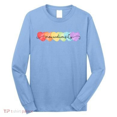 Neurodiversity Autism Awareness Hearts Long Sleeve Shirt