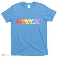 Neurodiversity Autism Awareness Hearts T-Shirt thumb 0