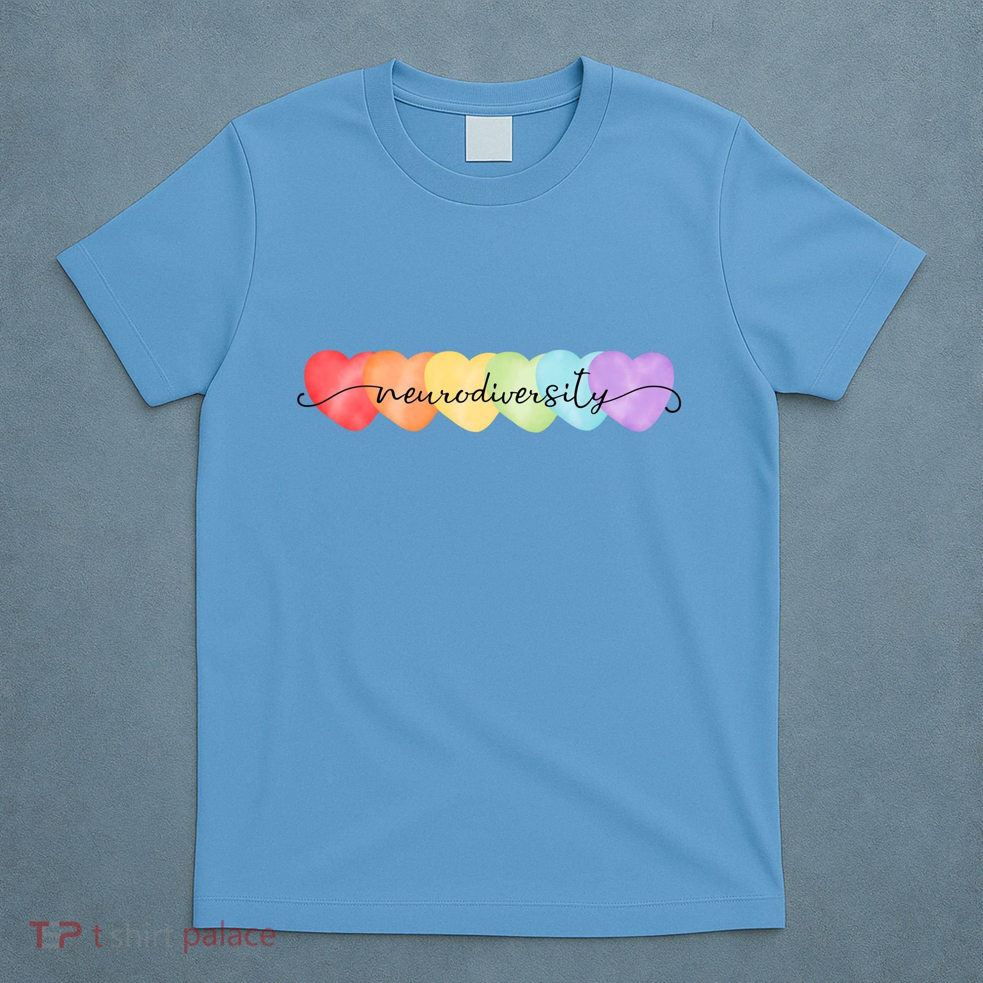 Neurodiversity Autism Awareness Hearts T-Shirt