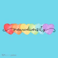 Neurodiversity Autism Awareness Hearts Button thumb 1