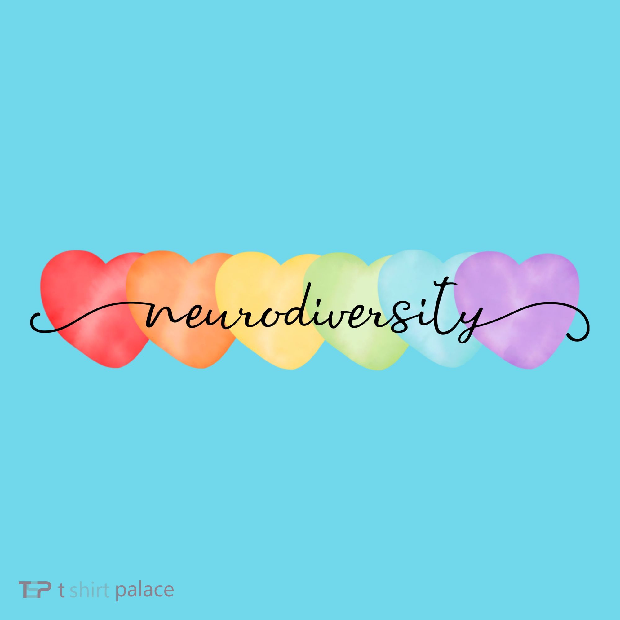 Neurodiversity Autism Awareness Hearts Button