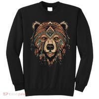 Native American Bear Artwork Sweatshirt thumb 0