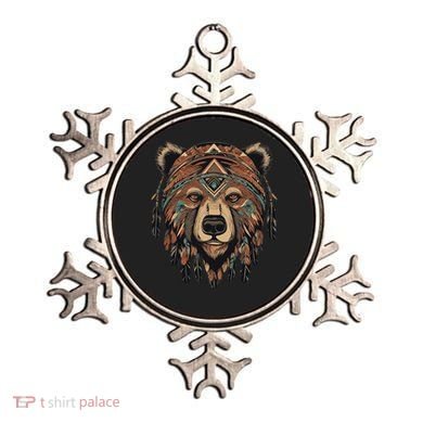 Native American Bear Artwork Ornament