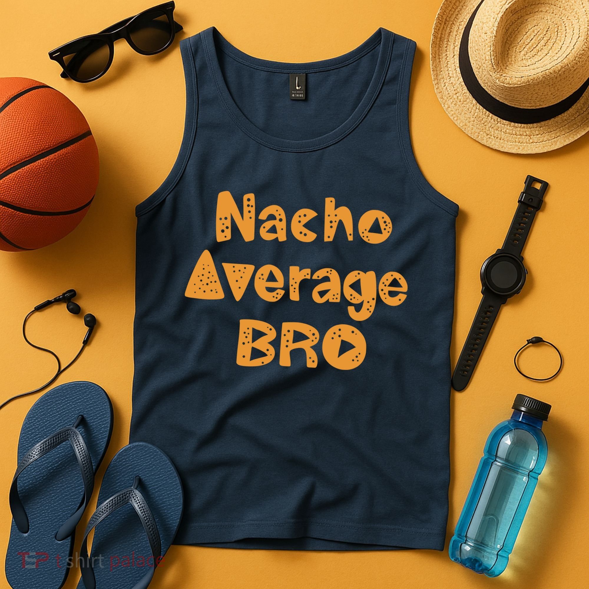 Nacho Average Bro Funny Tank Top