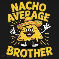 Nacho Average Brother Funny Cinco De Mayo Mexican Sombrero Women's Hoodie thumb 2
