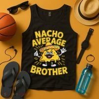 Nacho Average Brother Funny Cinco De Mayo Mexican Sombrero Tank Top thumb 4