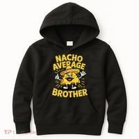 Nacho Average Brother Funny Cinco De Mayo Mexican Sombrero Kids Hoodie thumb 0