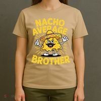 Nacho Average Brother Funny Cinco De Mayo Mexican Sombrero T-Shirt thumb 4