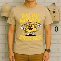 Nacho Average Brother Funny Cinco De Mayo Mexican Sombrero T-Shirt thumb 6