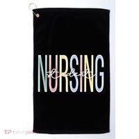 Nursing Assistant Boho Nurse Assistant Gift Golf Towel thumb 0