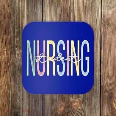 Nursing Assistant Boho Nurse Assistant Gift Coaster
