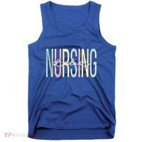 Nursing Assistant Boho Nurse Assistant Gift Tank Top thumb 0