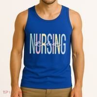 Nursing Assistant Boho Nurse Assistant Gift Tank Top thumb 3