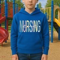 Nursing Assistant Boho Nurse Assistant Gift Kids Hoodie thumb 2