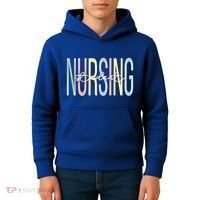 Nursing Assistant Boho Nurse Assistant Gift Kids Hoodie thumb 4