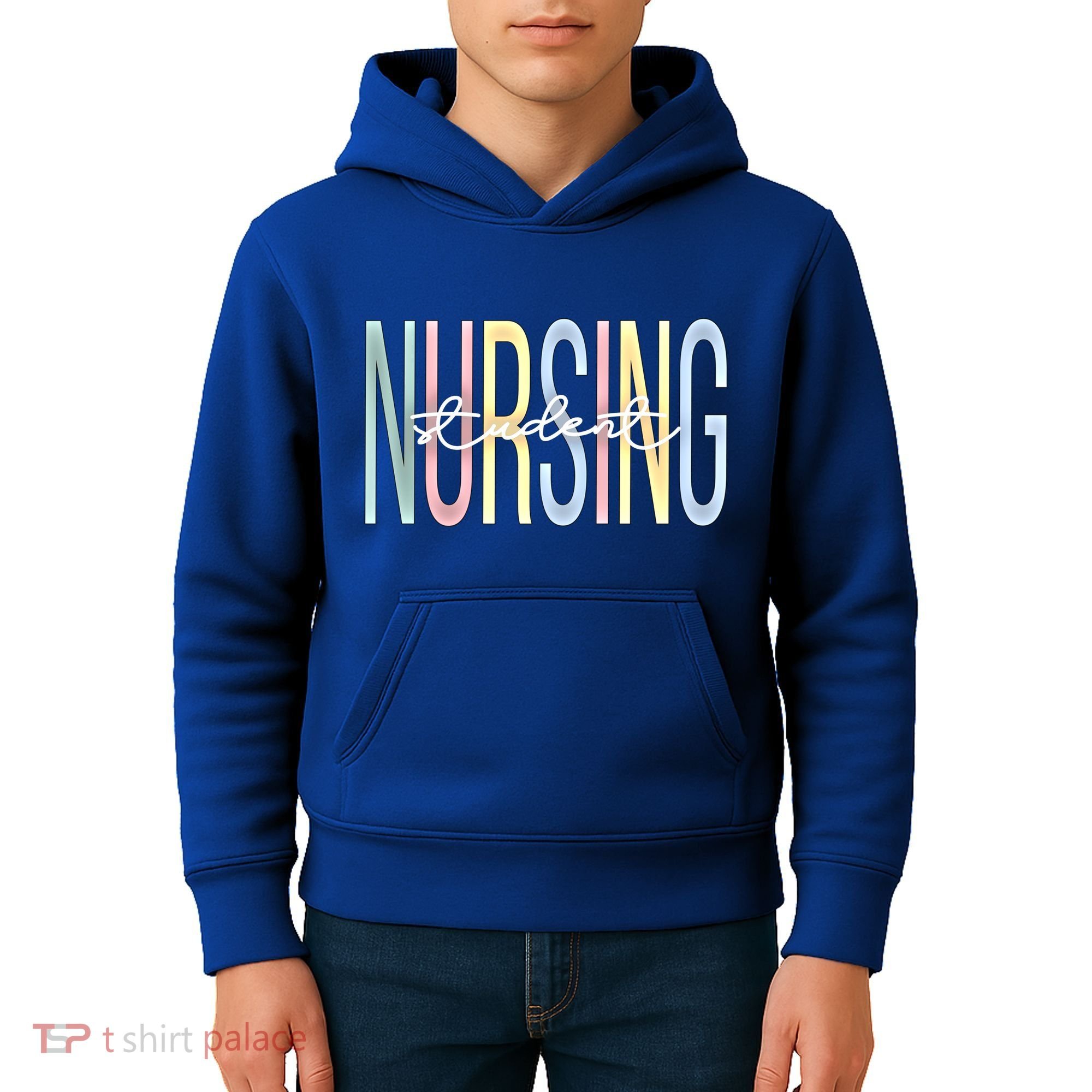 Nursing Assistant Boho Nurse Assistant Gift Kids Hoodie