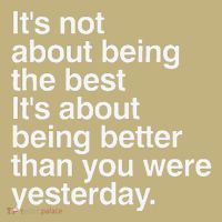 Not About Being The Best It’S Being Better Than Yesterday T-Shirt thumb 7