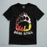 Native American Bear Spirit, Bear Paw T-Shirt thumb 5