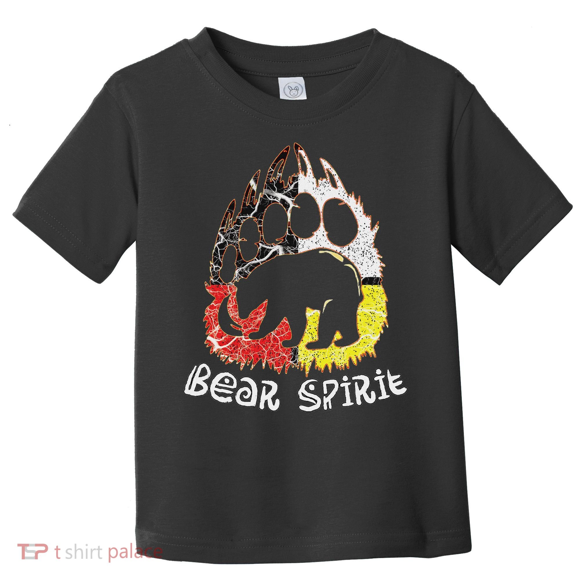 Native American Bear Spirit, Bear Paw Toddler T-Shirt