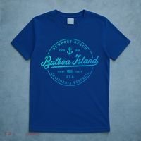 Nautical Anchor Balboa Island California Travel Vacation Gift T-Shirt thumb 5