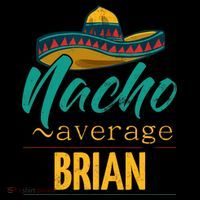 Nacho Average Brian Gift Funny Cinco De Mayo Sombrero Toddler Hoodie thumb 2
