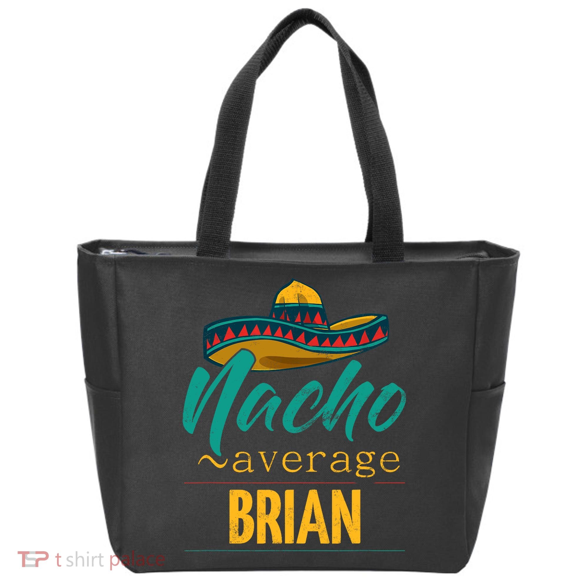 Nacho Average Brian Gift Funny Cinco De Mayo Sombrero Tote Bag