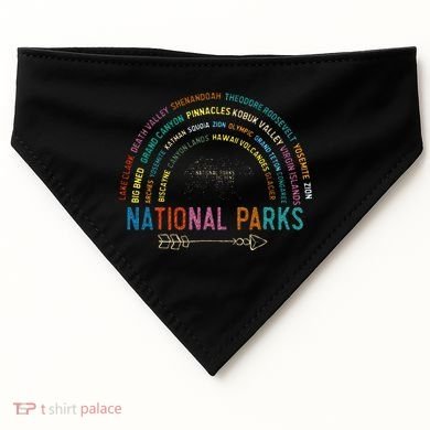 Native American Bear Spirit Bear Paw USA-Made Doggie Bandana