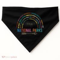 Native American Bear Spirit Bear Paw USA-Made Doggie Bandana thumb 0