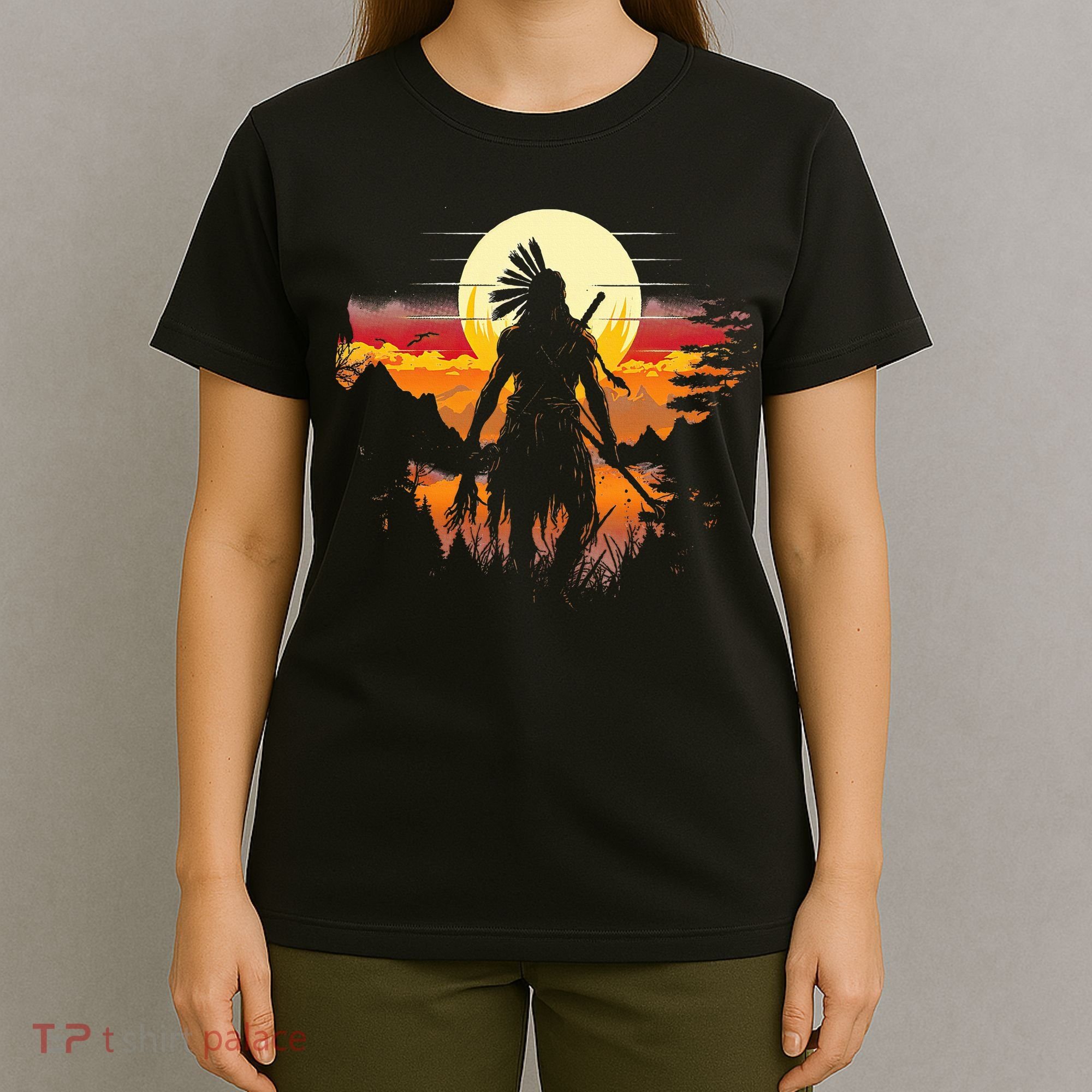 Native American Chief Tribes Culture Sacred Sioux T-Shirt