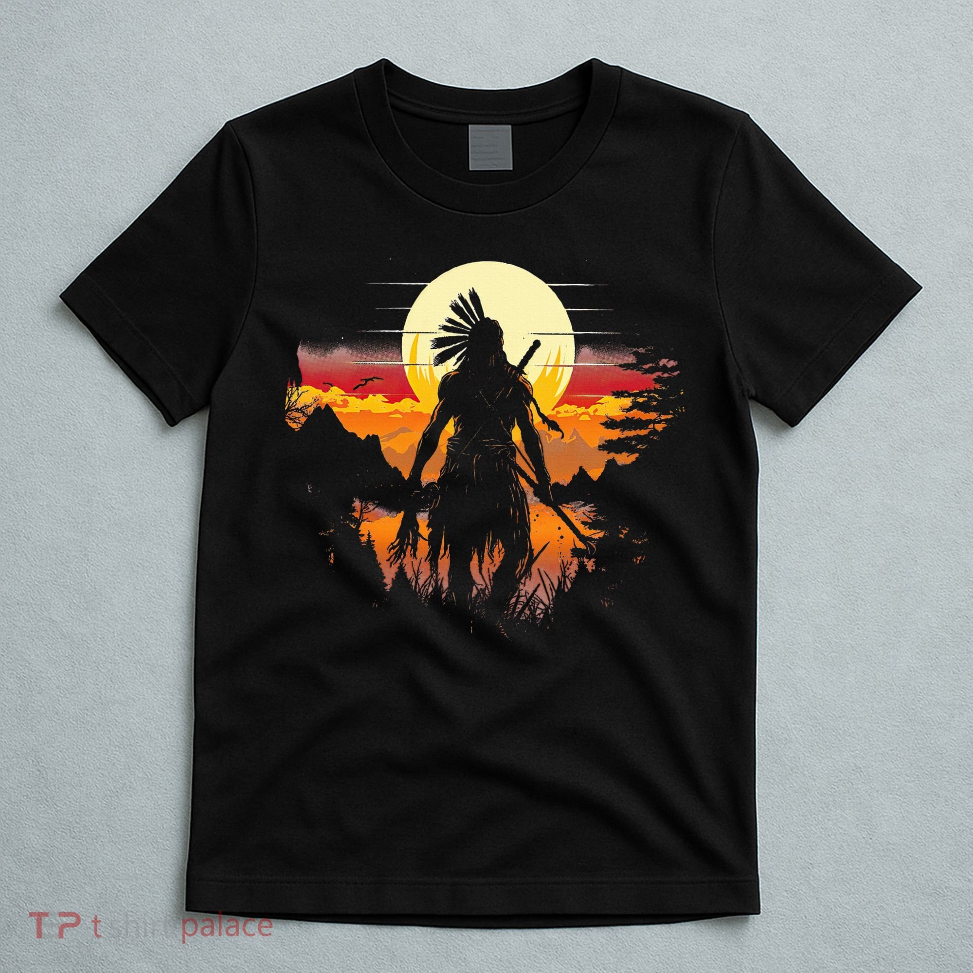 Native American Chief Tribes Culture Sacred Sioux T-Shirt