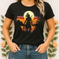 Native American Chief Tribes Culture Sacred Sioux Women's T-Shirt thumb 2