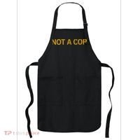 Not A Cop Funny Police Apron thumb 0