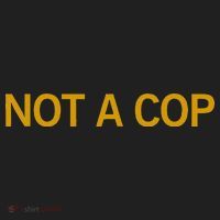 Not A Cop Funny Police Hat thumb 2