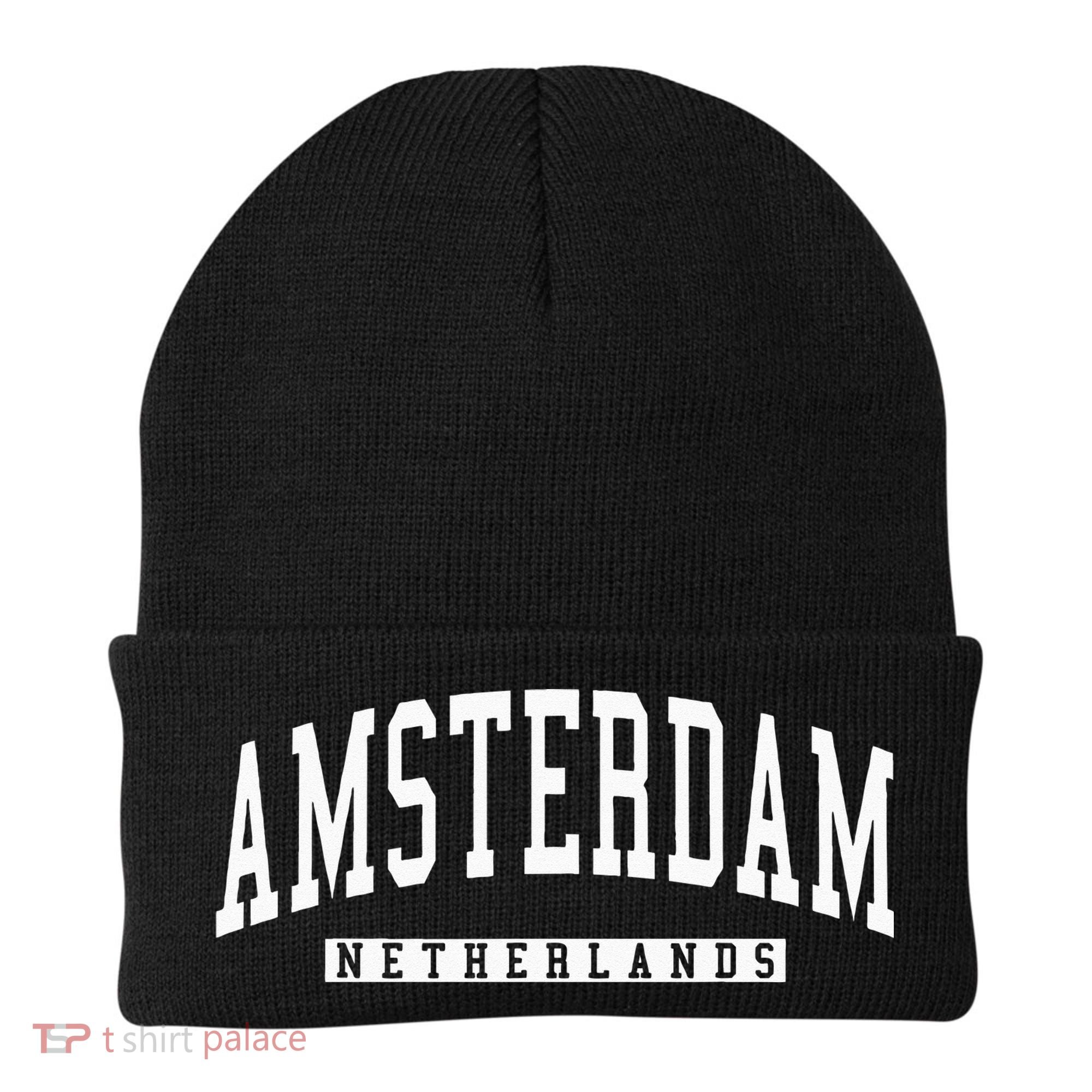 Netherlands Amsterdam City Beanie