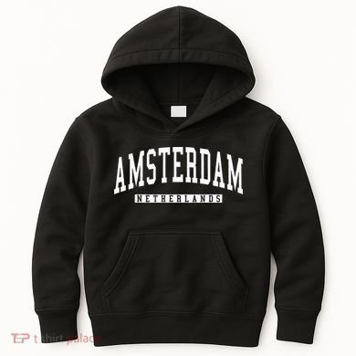 Netherlands Amsterdam City Kids Hoodie