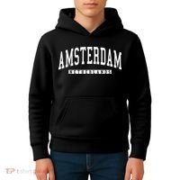 Netherlands Amsterdam City Kids Hoodie thumb 4