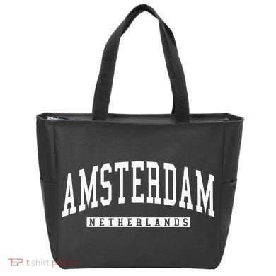 Netherlands Amsterdam City Tote Bag