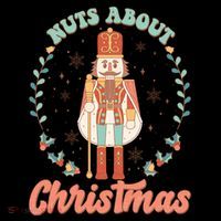 Nuts About Christmas Funny Holiday Coaster thumb 2