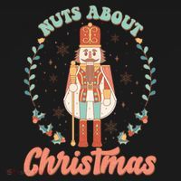 Nuts About Christmas Funny Holiday Toddler Hoodie thumb 2