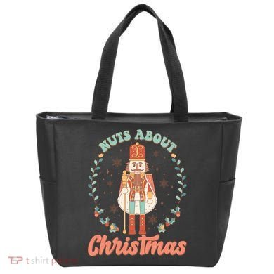 Nuts About Christmas Funny Holiday Tote Bag