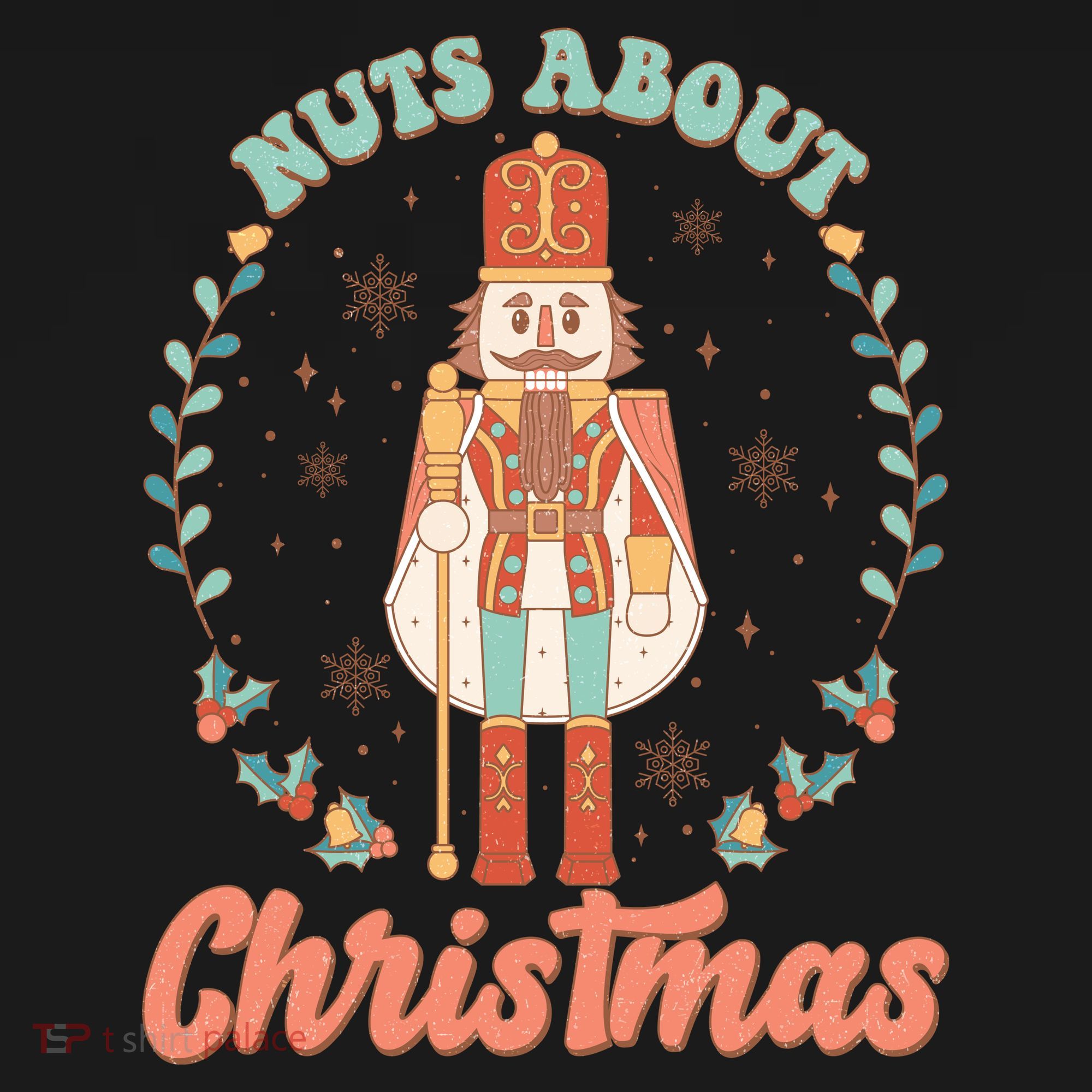 Nuts About Christmas Funny Holiday Tote Bag