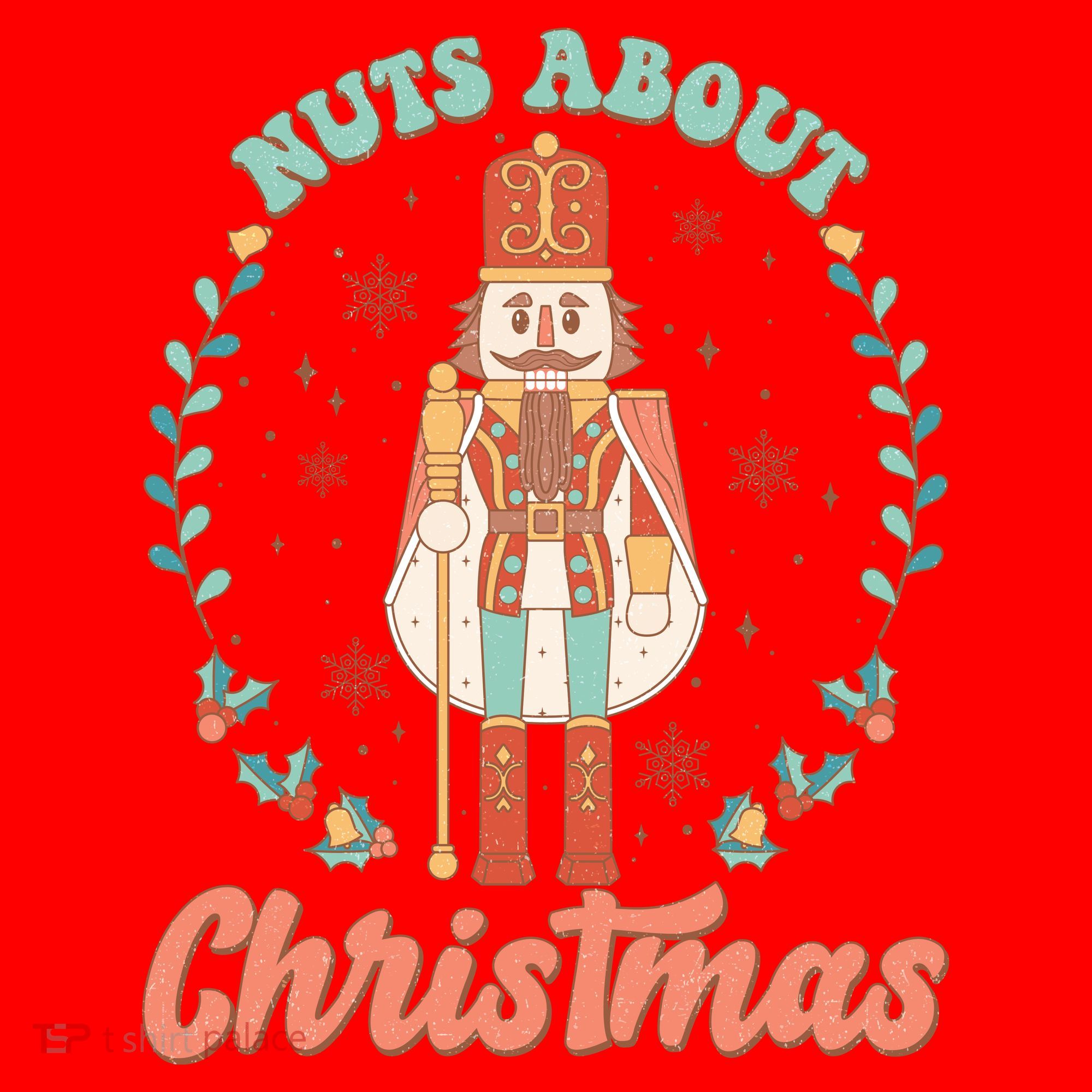 Nuts About Christmas Funny Holiday Santa Hat