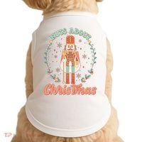 Nuts About Christmas Funny Holiday Doggie Tank thumb 0