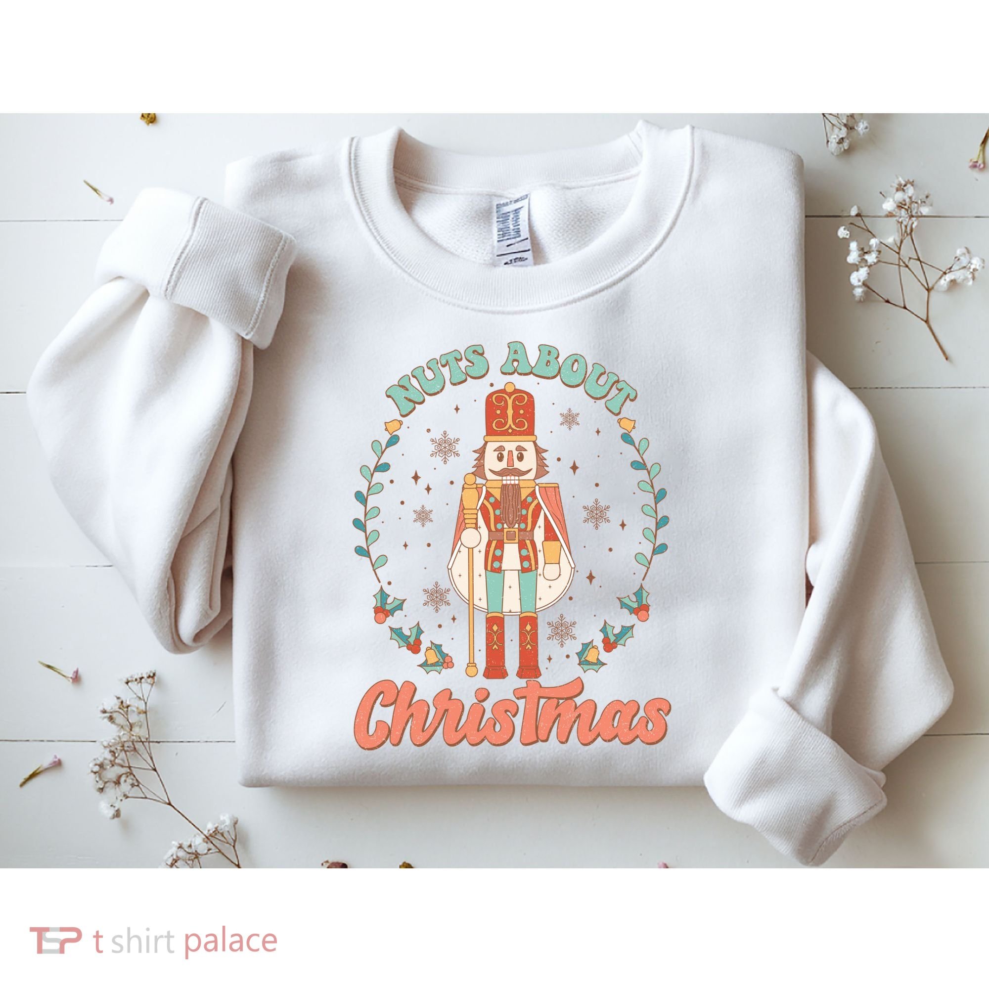 Nuts About Christmas Funny Holiday Sweatshirt
