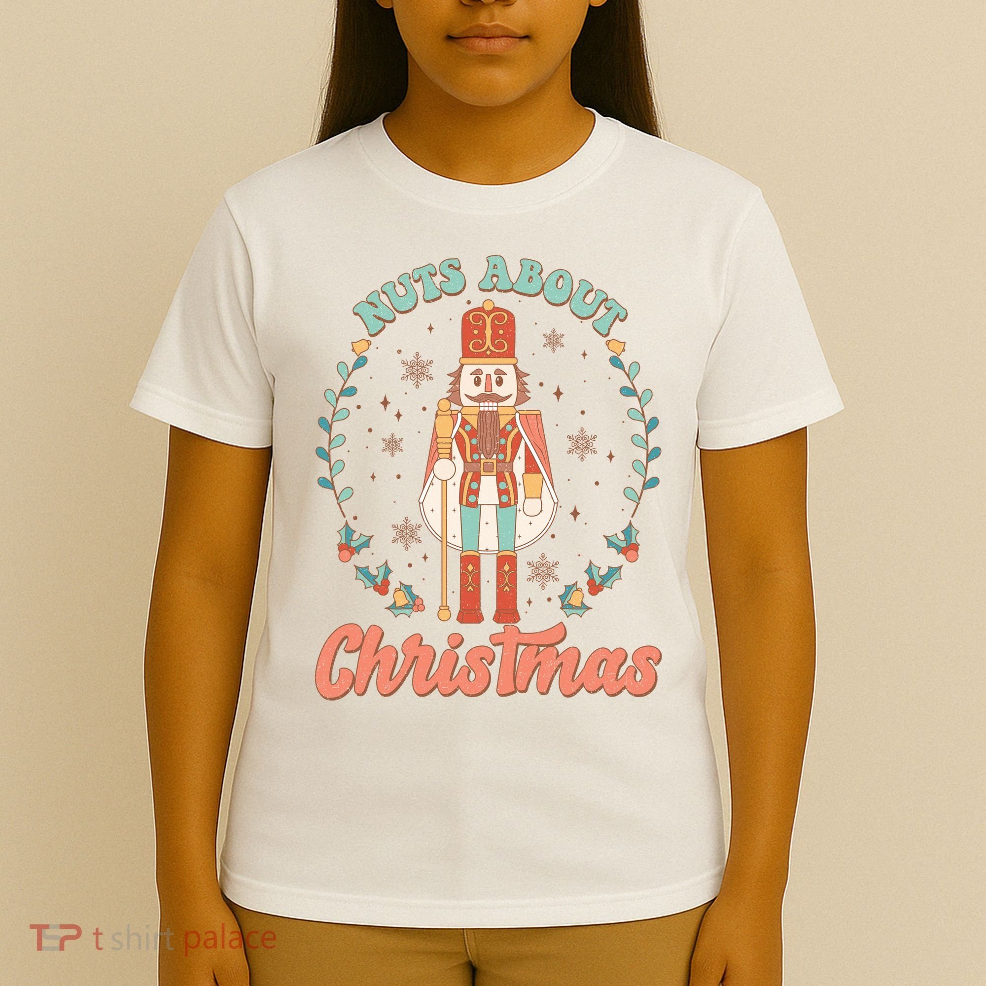 Nuts About Christmas Funny Holiday T-Shirt