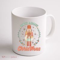Nuts About Christmas Funny Holiday Coffee Mug thumb 1